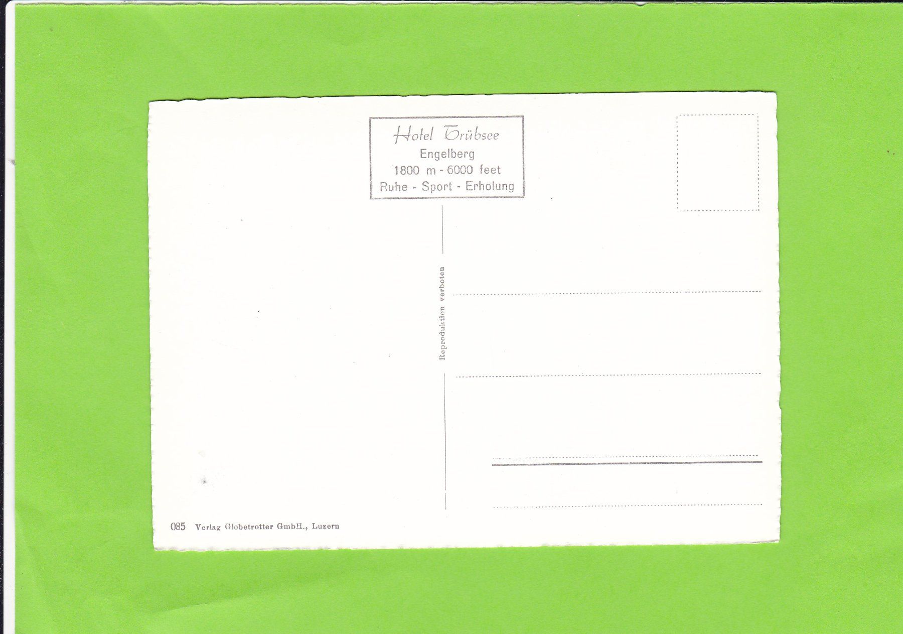 Cartoline postali: Frühlingsskitour auf den Titlis – Usato da St. Peterzell venduto da neckertal 1