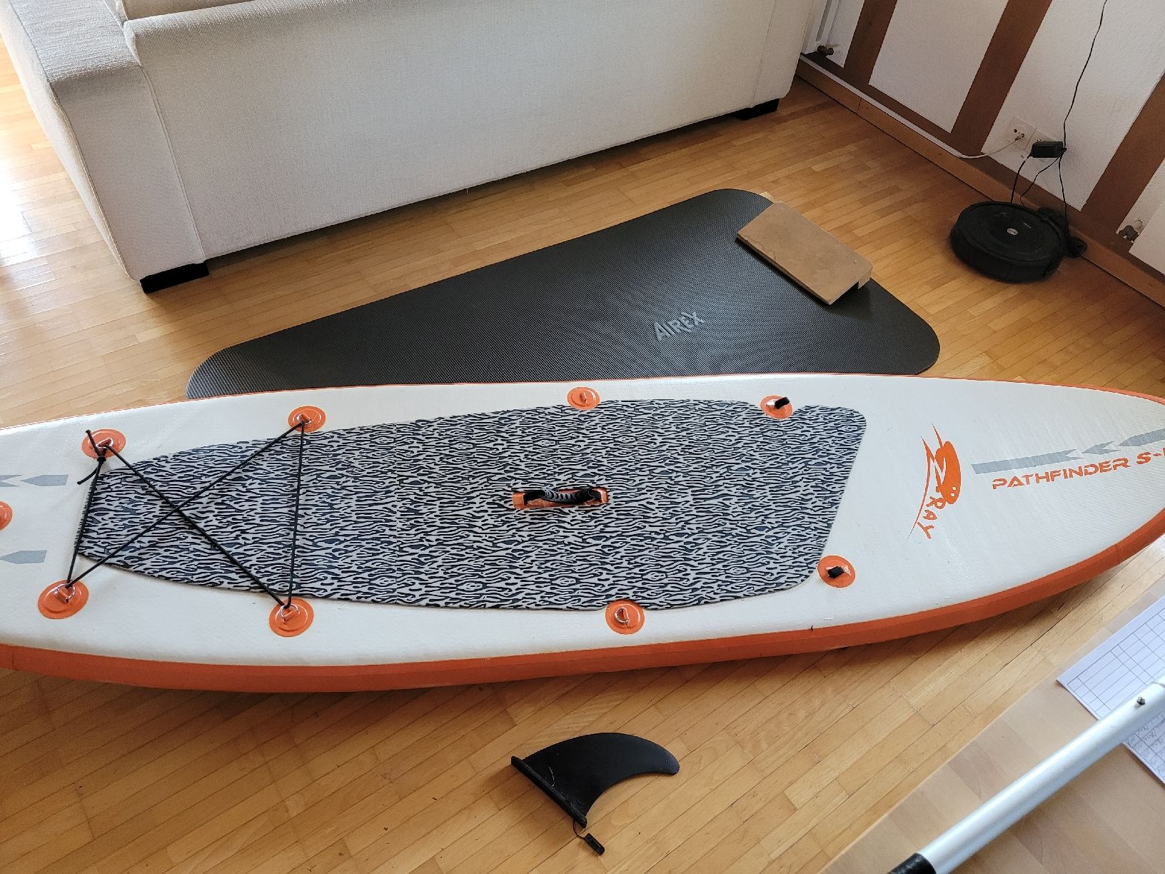 Surfboards & Schwimmbrette: Z-Ray Pathfinder S1 SUP Board Set, aufblasbar  – Gebraucht aus Hettiswil b. Hindelbank von