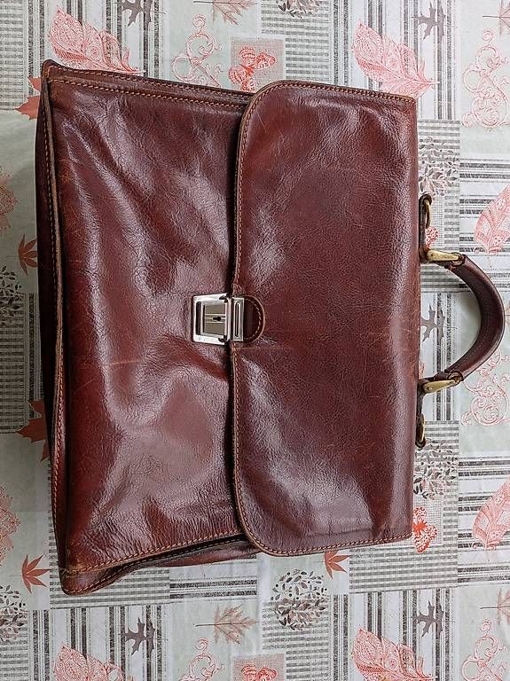 Valises & Sacs: Vintage Ledermappe – D'occasion à Zug par Sabina0 4