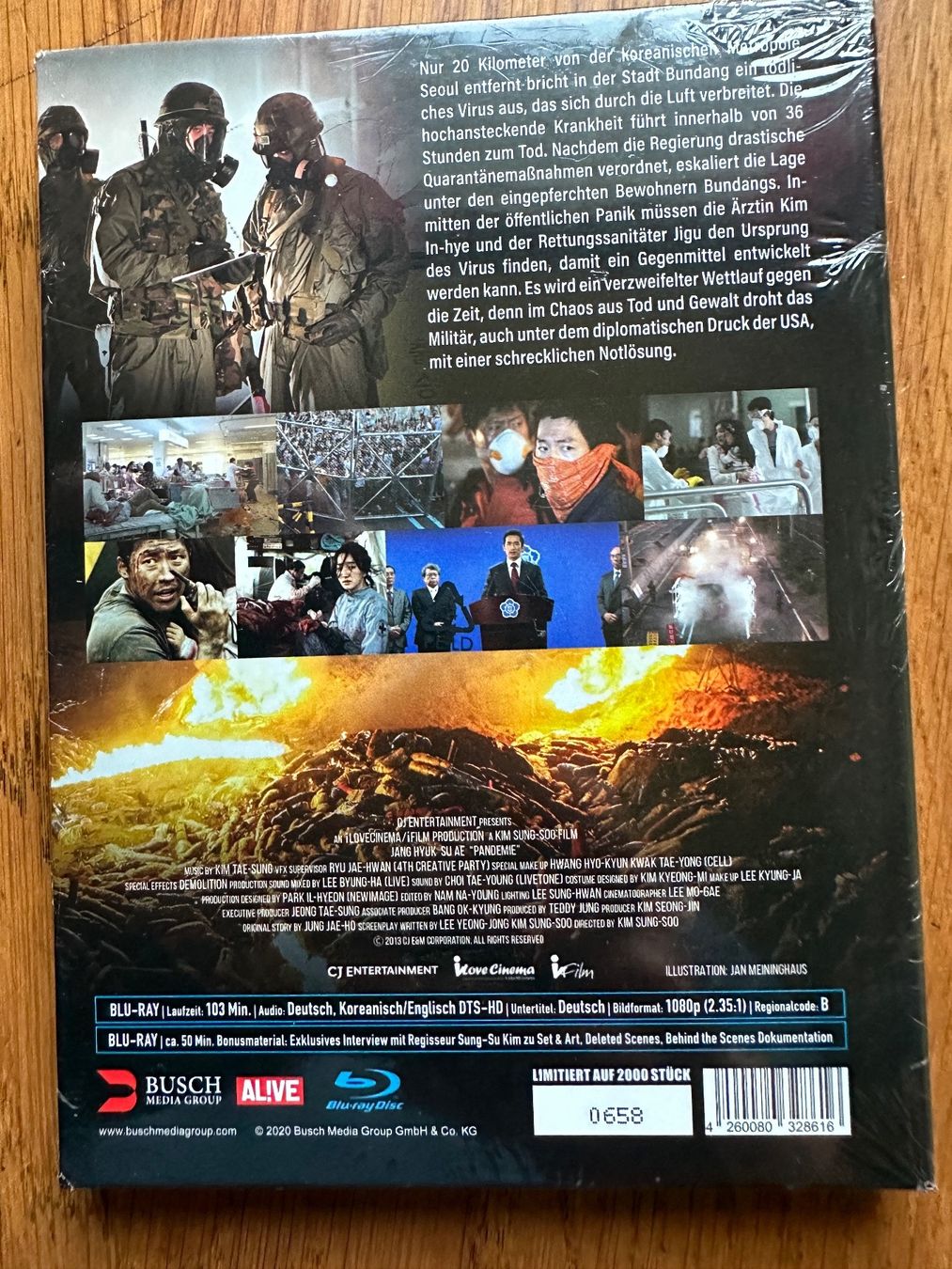 Tutti i DVDs: Pandemie Mediabook OVP – Nuovo e nell'imballaggio originale da Benken ZH venduto da Audi-erich 1
