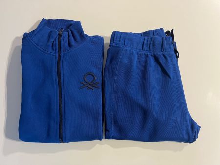 Jogging sur vêtement Benetton bleu