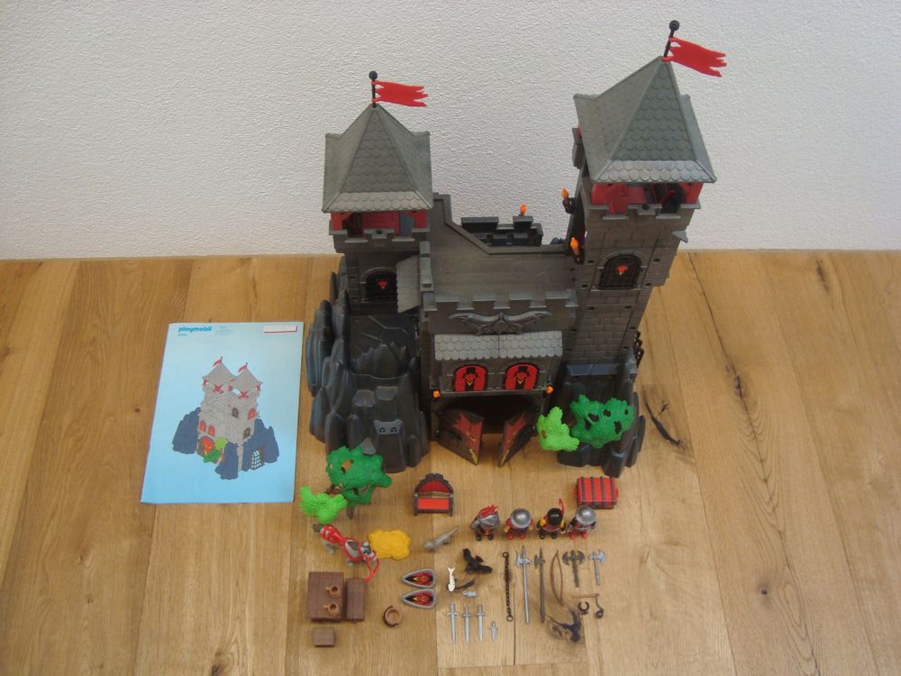 playmobil-drachenfestung-gebraucht-in-berom-nster-f-r-chf-20-mit