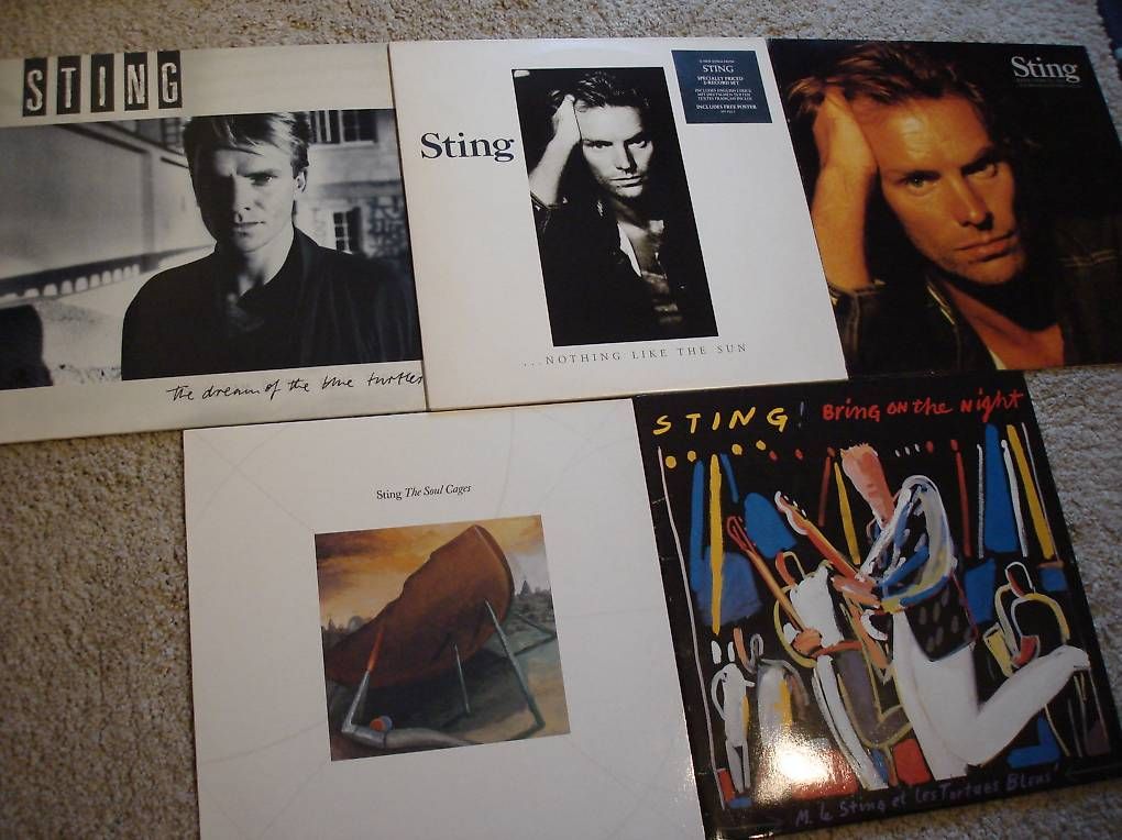 Dischi in vinile: PLATTEN  KONVOLUT  5 ST. VON  "STING" – Usato da Niederweningen venduto da tsnuk333 1