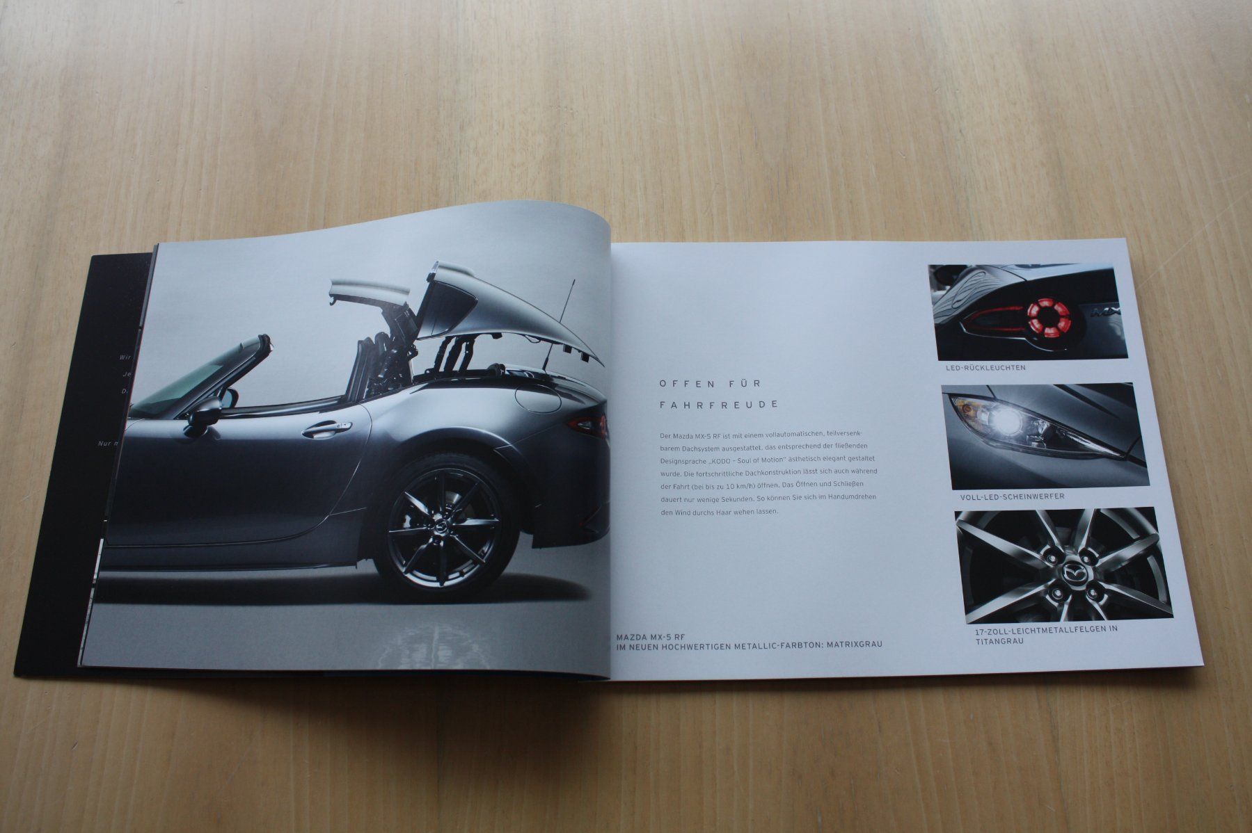 Mazda Documenti: Mazda MX-5 Prestige Prospekt 12/2016 – Usato da Wikon venduto da erwin400 4