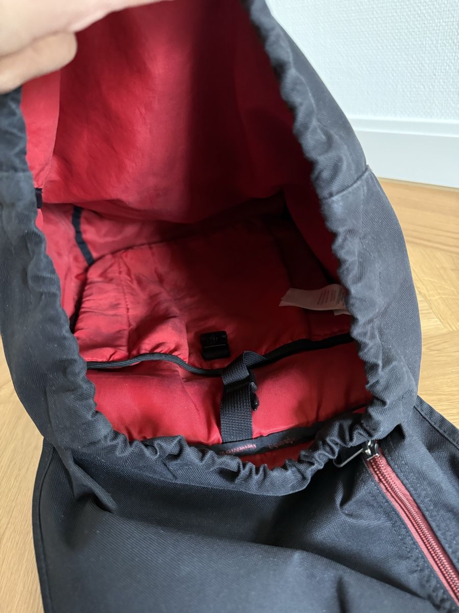 Patagonia Zaini: Patagonia Rucksack schwarz/rot – Usato da St. Gallen venduto da calendula123 7
