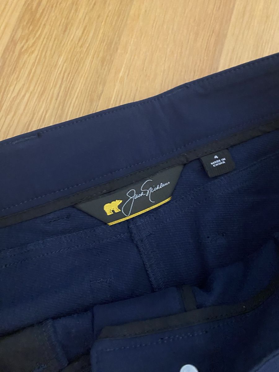 Pantaloni: Golf Hose dunkelblau Jack Nicklaus – Nuovo (secondo la descrizione) da Zug venduto da sschnide92 3