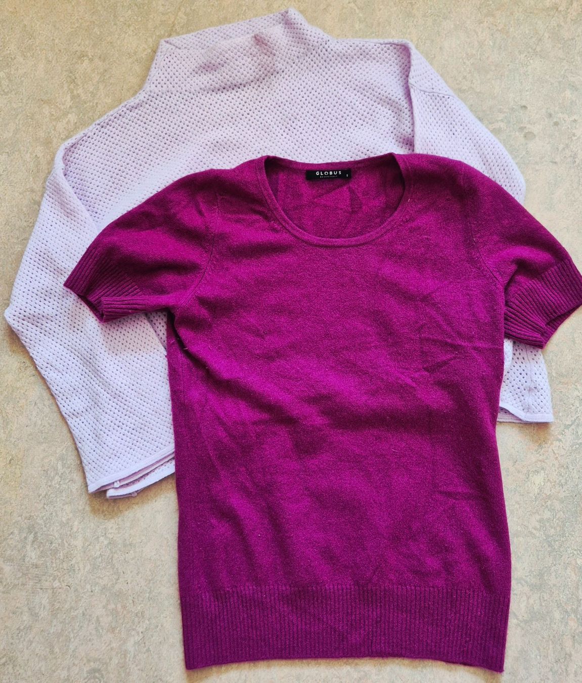 Stefanel Pullover & Sweatshirts: PULLOVER PULLI SHIRT STEFANEL S 36 CASHMERE KASCHMIR FLIEDER – Neu (gemäss Beschreibung) aus Elsau von the-colorful-side 4