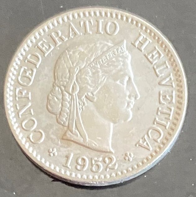 Alle Münzen: 5ct 1952 – Gebraucht aus Cully von Forninho