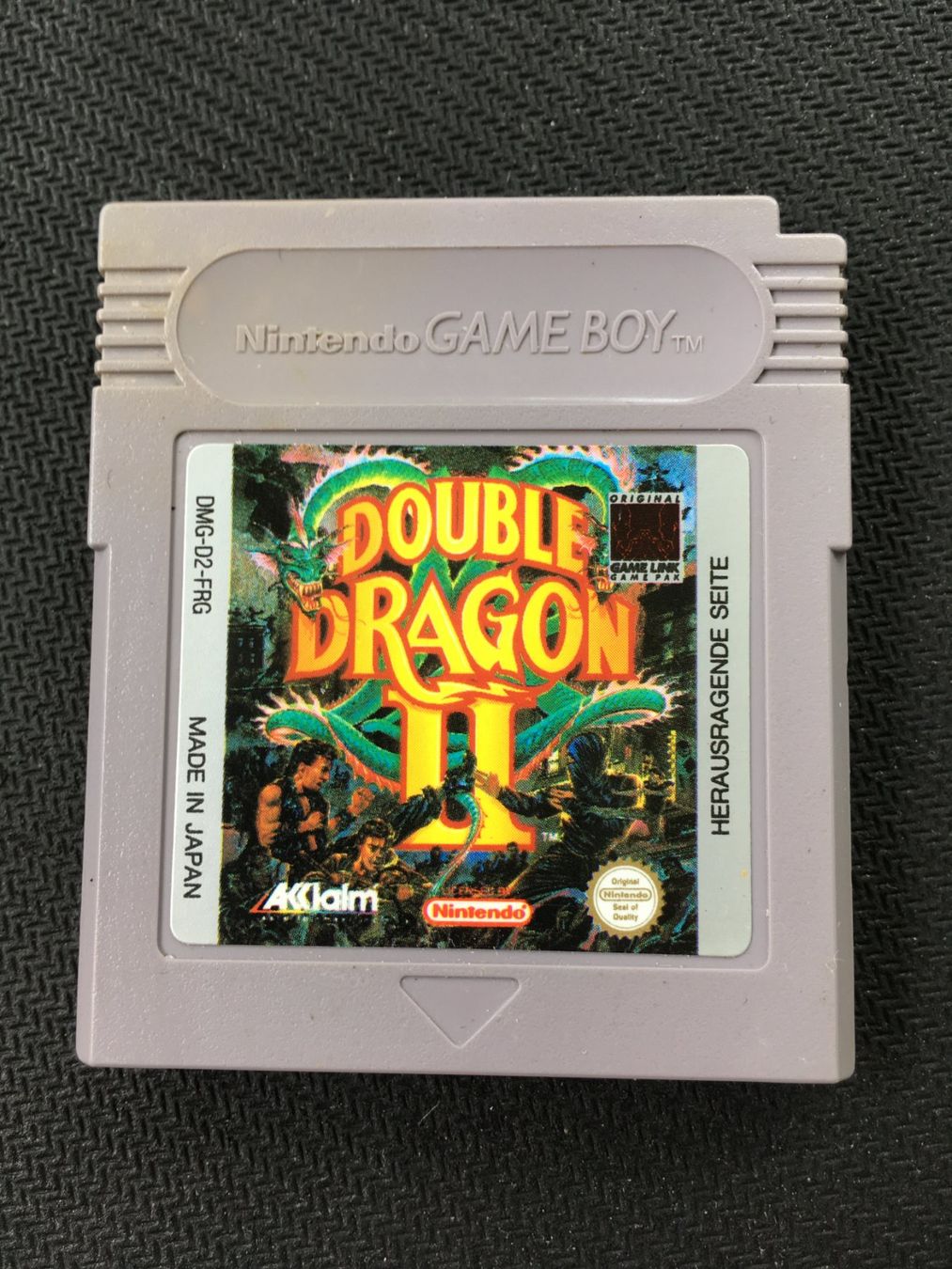 Nintendo Giochi: Double Dragon II - Gameboy – Usato da St.Gallen venduto da MedienJoe