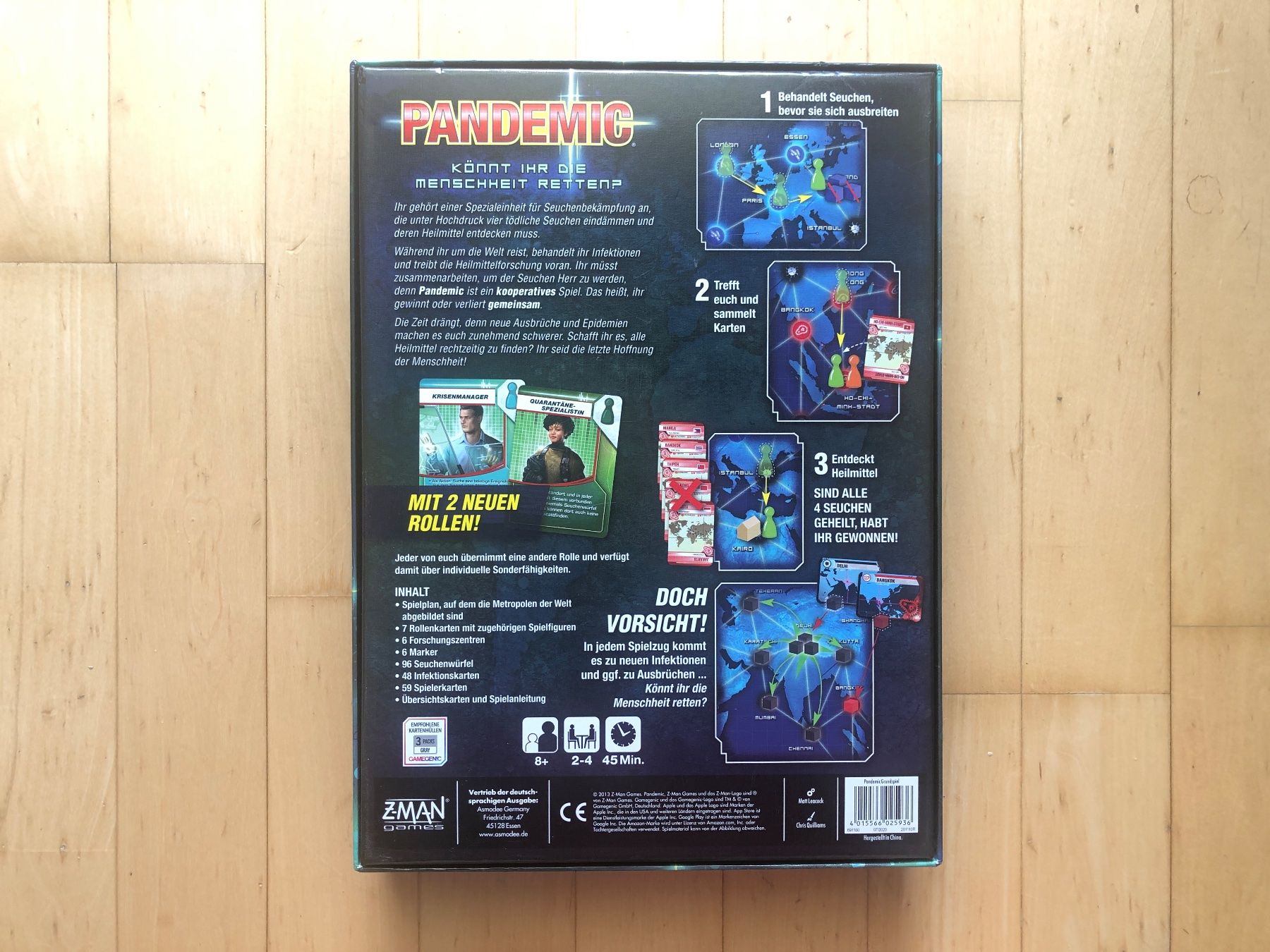 Spiele: PANDEMIC preisgekrönt – Gebraucht aus Wallisellen von Fax 2