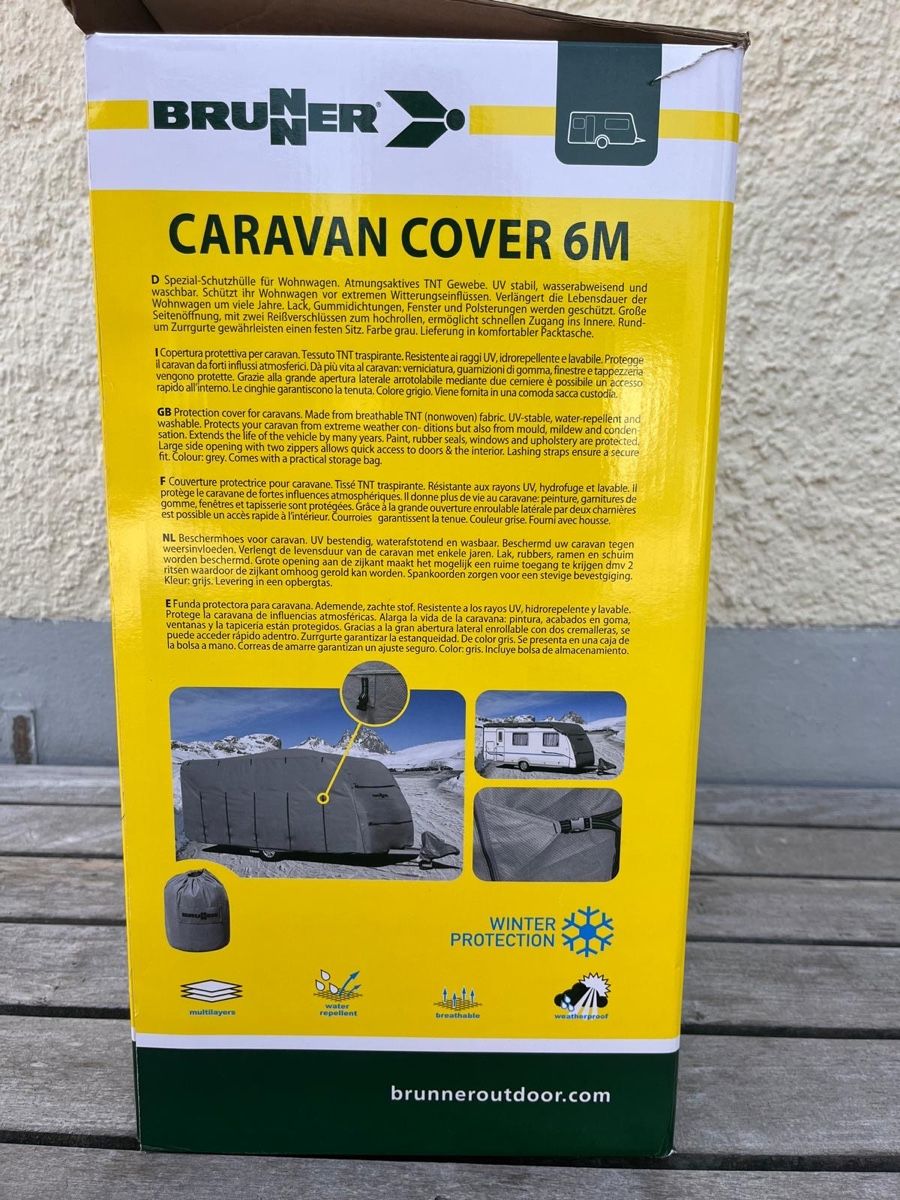 Altro: Schutzhülle Caravan 550-600 cm / Brunner – Nuovo (secondo la descrizione) da Elsau venduto da tob_lf5v 2