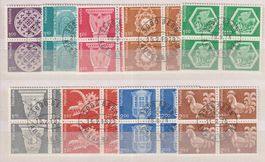 107x) Satz 524 - 542, 4.Block, ET Vollstempel