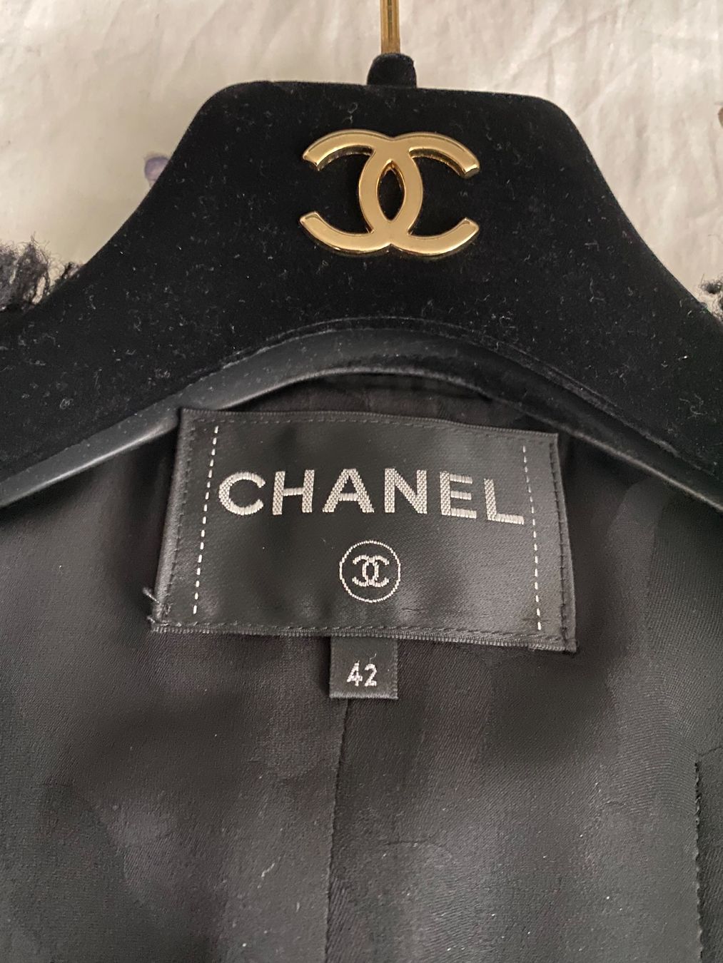 Chanel Giacche: Chanel Jacke schwarz CH 40 – Usato da Langenthal venduto da mariquita 3