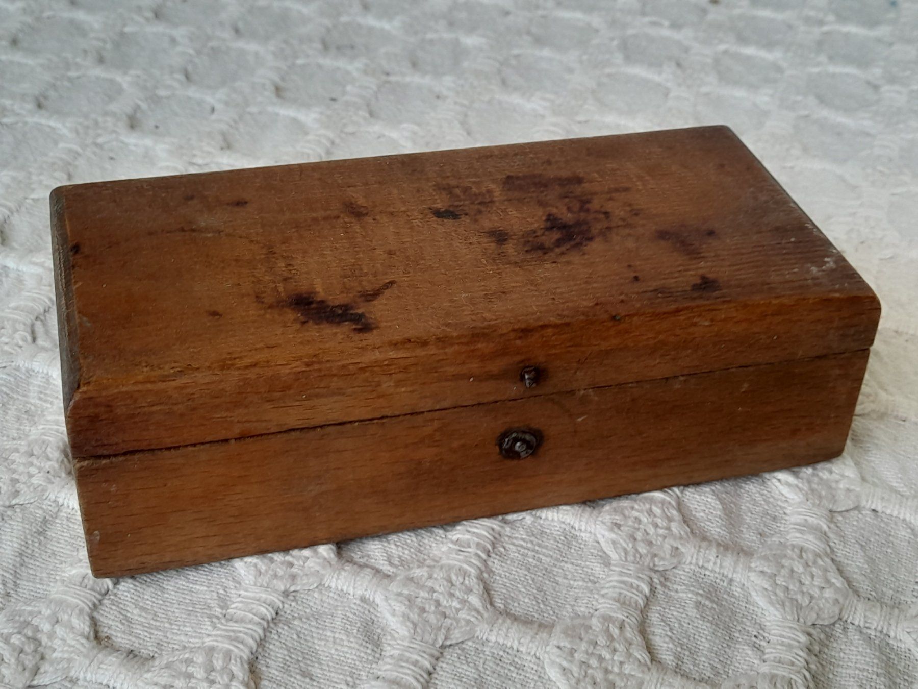 Bilance e pesi: Altes Gewichte-Set mit Holzkasten – Usato da Thun venduto da Treff.....e 2