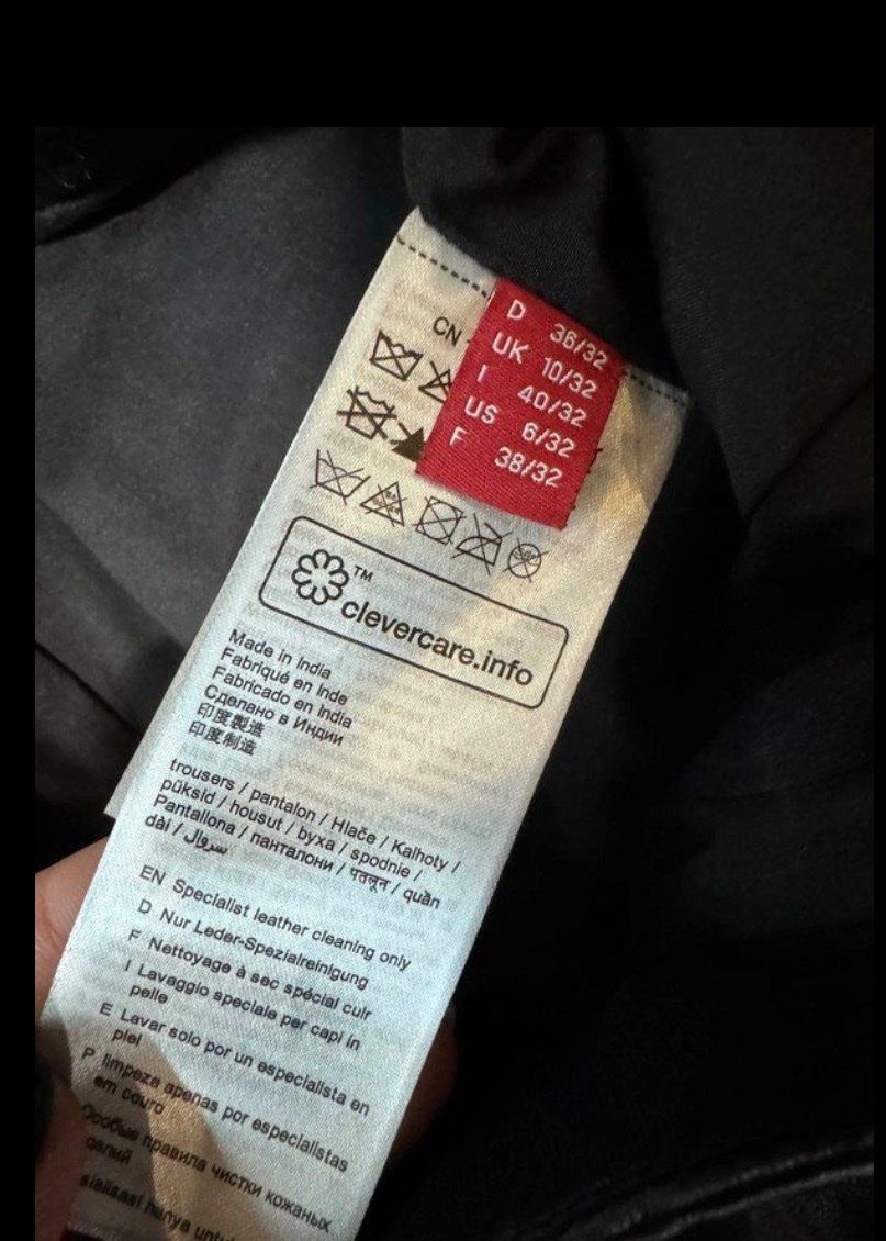 Esprit Pantaloni: Esprit Damen Leder hose – Nuovo e nell'imballaggio originale da Kloten venduto da liu_65tx 2