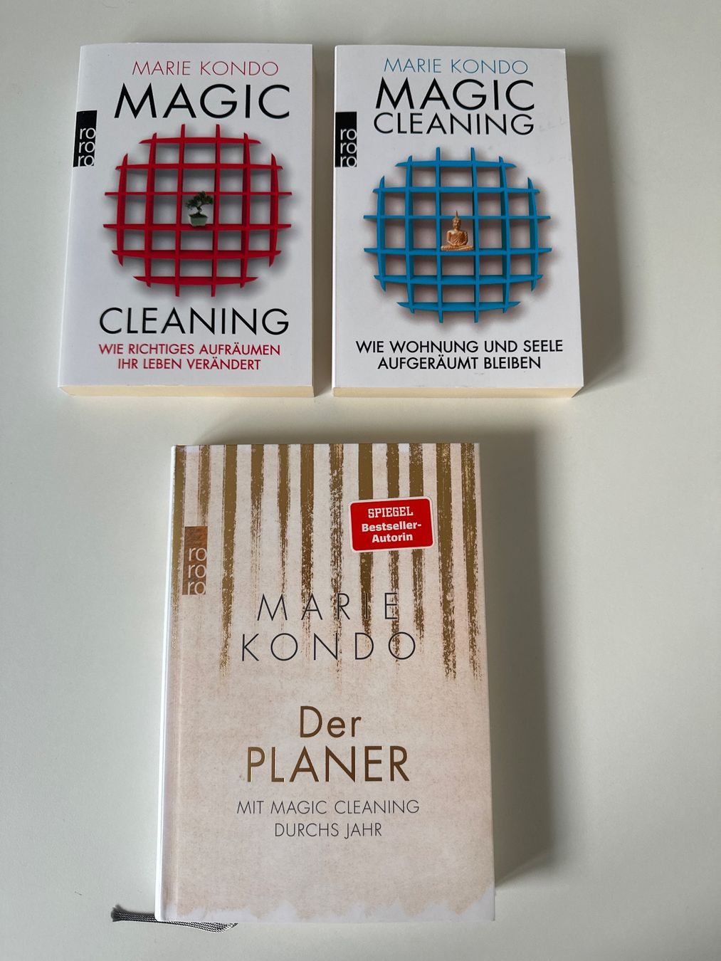 Bücher: Marie Kondo - Magic cleaning 1,2 + Der Planer – Gebraucht aus Schwarzenburg von mezulienka