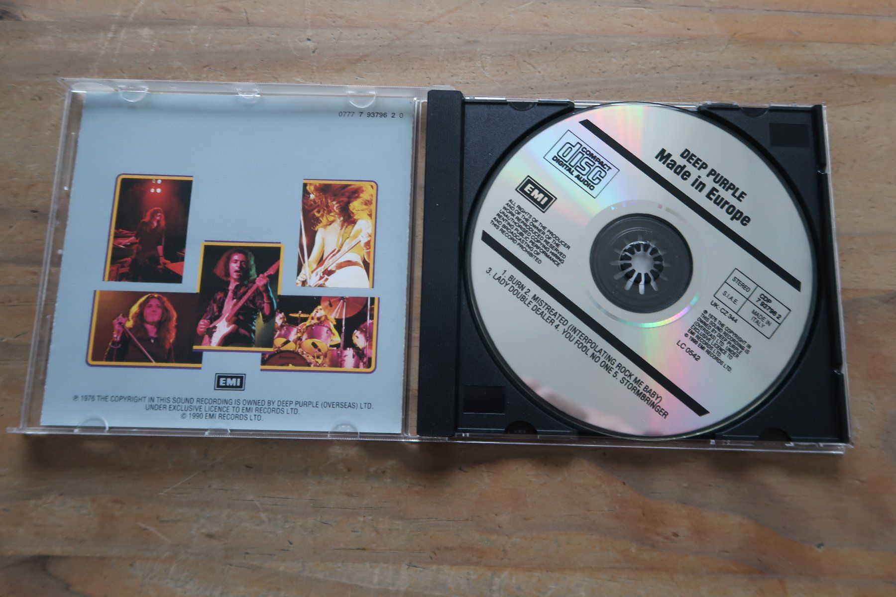 CDs: DEEP PURPLE - MADE IN EUROPE - CD – Gebraucht aus Basel von Patiscat 3