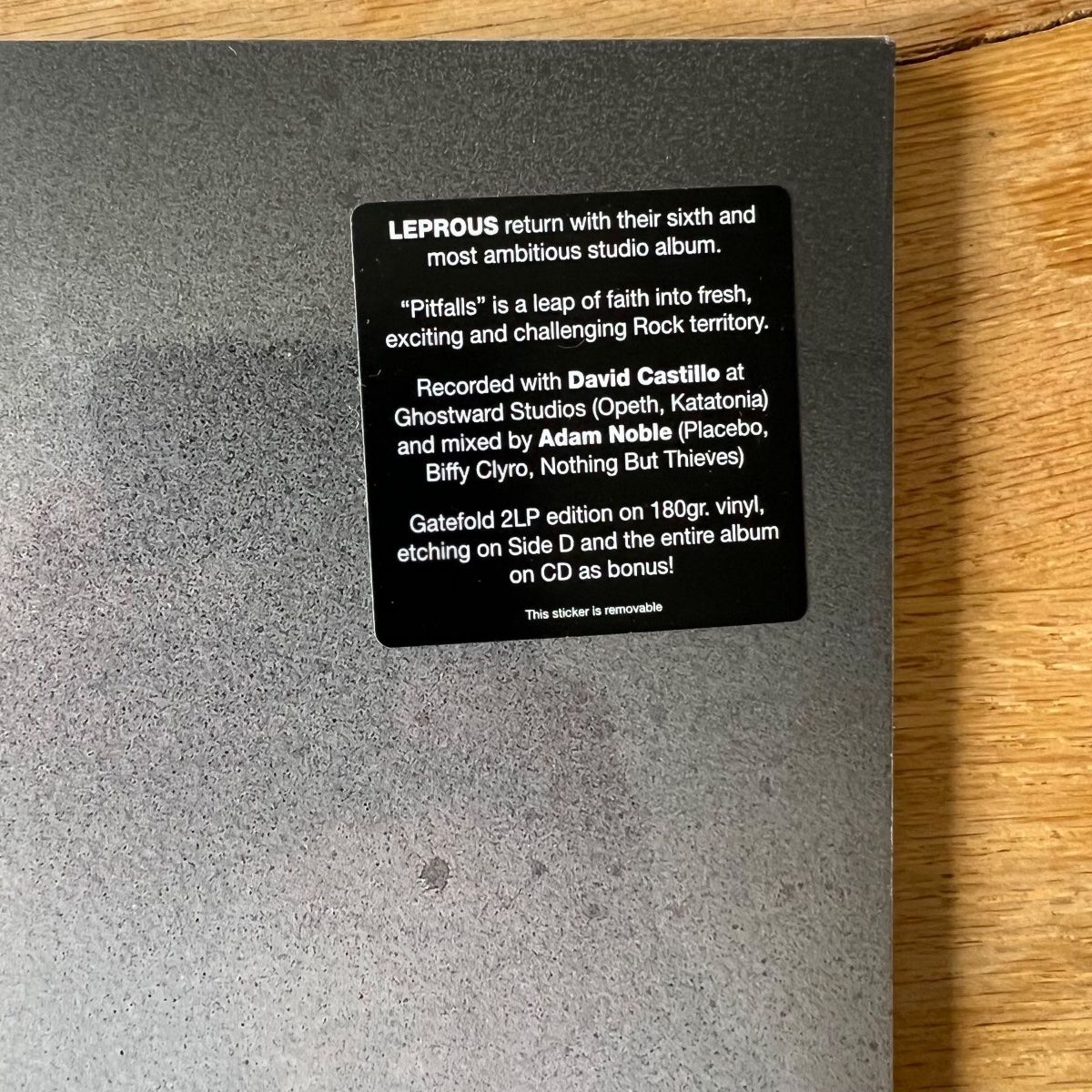 Dischi in vinile: Leprous - Pitfalls / 2 LP - 1. German-Press. 2019 - NEW – Usato da Gais venduto da soundcave57 1