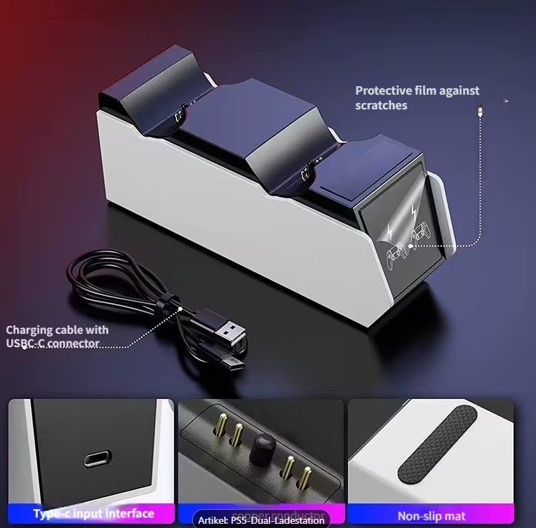 Adaptateurs & Câbles: PS5 Controller Dual-Ladestation – Neuf (Voir description) à Nidau par EXP40 1