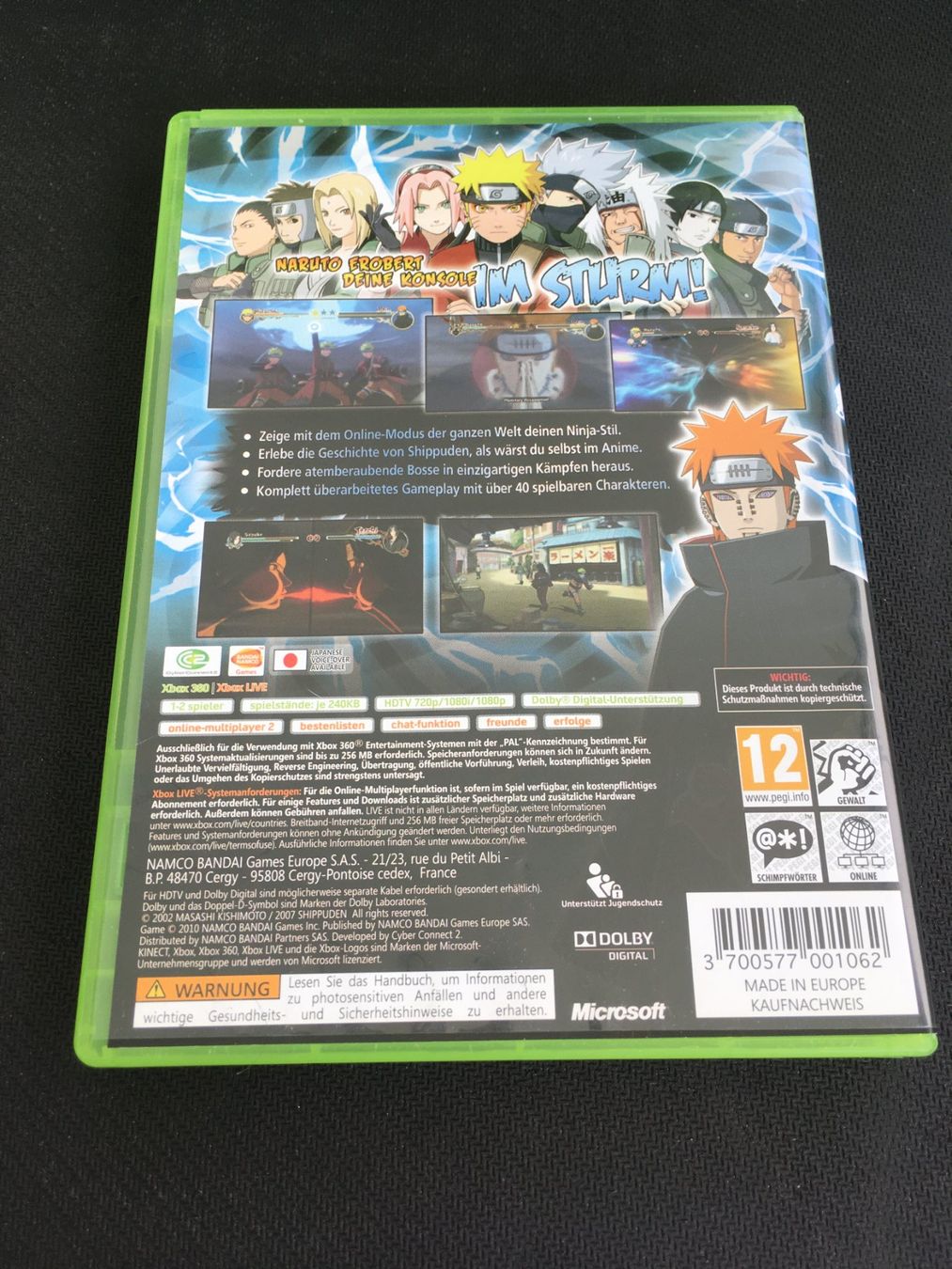 Microsoft Giochi: Naturo Ultimate Ninja Storm 2 - Xbox 360 Game – Usato da St.Gallen venduto da Punktchen01 1