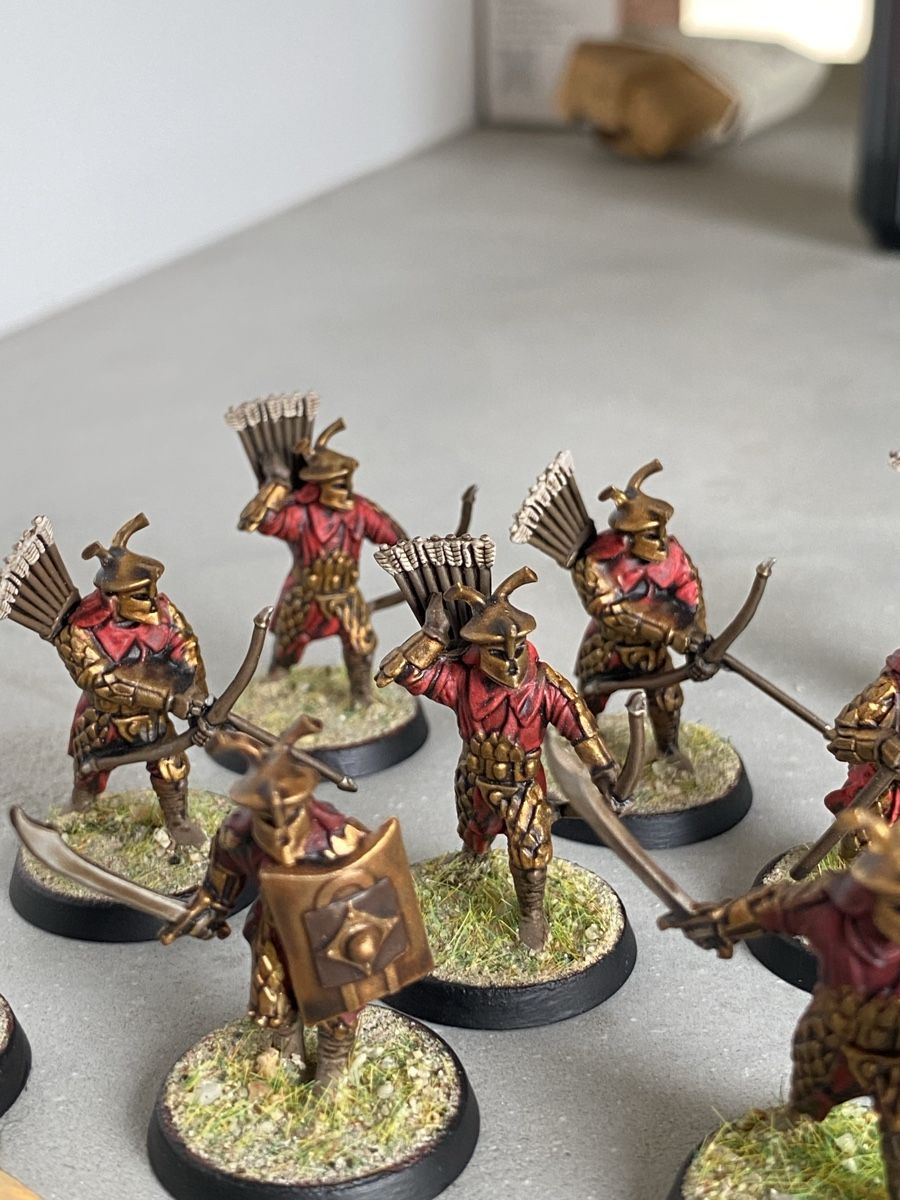Modellbausätze & Standmodelle: LotR MESBG Warhammer Easterlings warriors painted bemalt – Gebraucht aus Delémont von Meurald 2