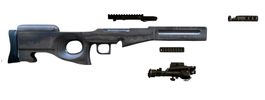 K31 Spar -Paket Schaft Picatinny Mündungsbremse Bipod
