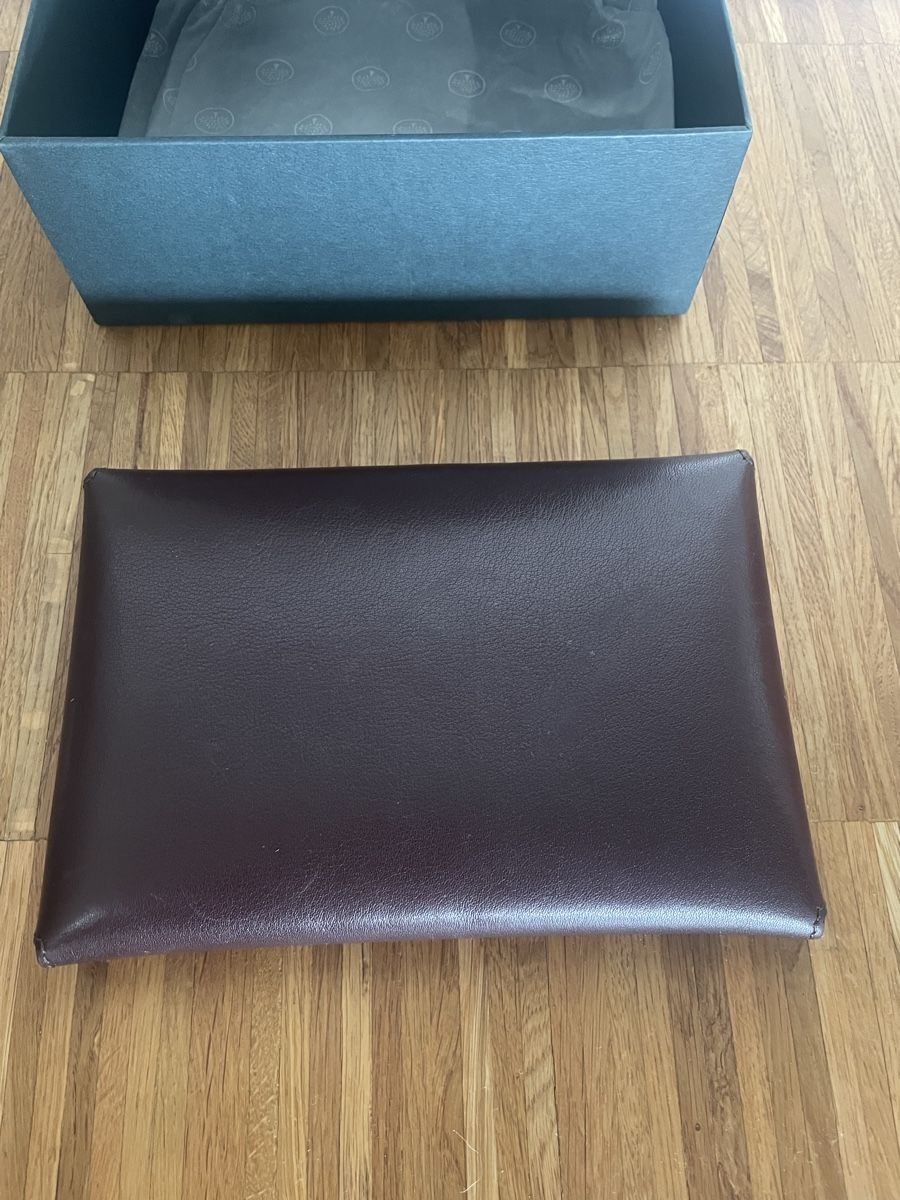 Mulberry Sacs femmes: Mulberry Clutch Leder dunkelrot mit Box – D'occasion à Baar par sabisun66 2