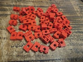 lego 3700 lot de 60 pièces Red Technic, Brick 1 x 2