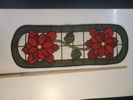Stola bestickt mit Blumenmuster 90 x 32 cm