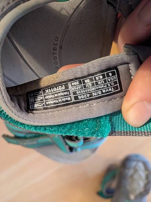 Damenschuhe: Teva Sandalen Gr.39 – Gebraucht aus Oberburg von Sina.B 2