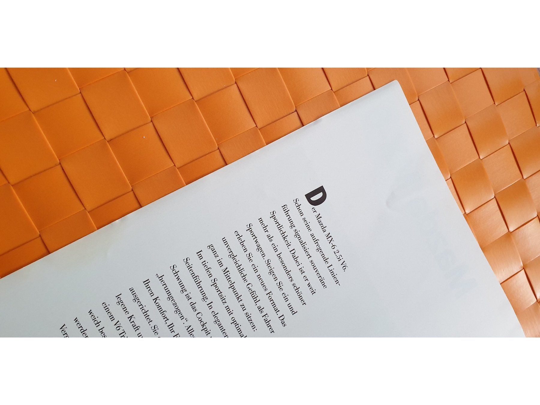 Mazda Documents: MAZDA MX-6 1992 - Prospekt / Katalog / Catalogue – D'occasion à Viganello par CARLiteratur 2