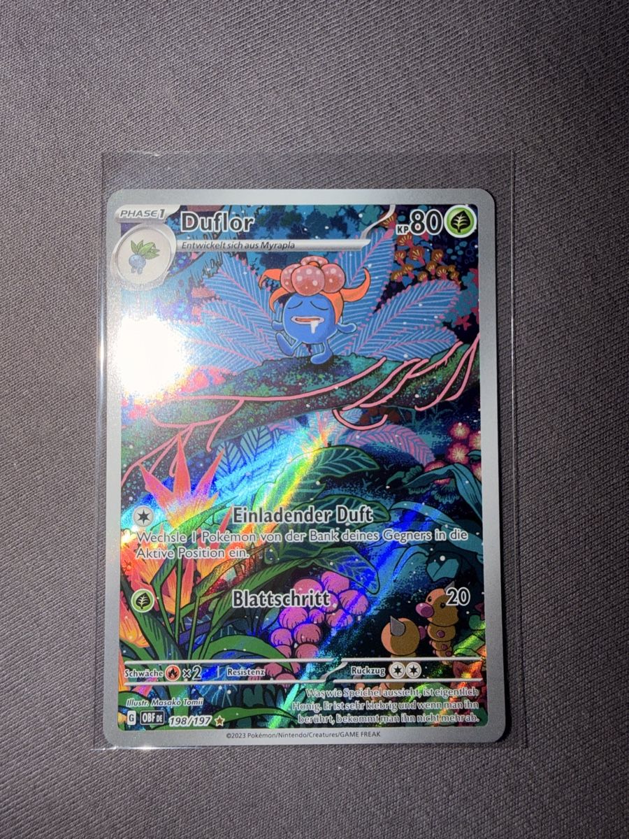 Pokémon Carte collezionabili: Pokémon Duflor 198/197  – Nuovo (secondo la descrizione) da SCHERZINGEN venduto da Corinne131313