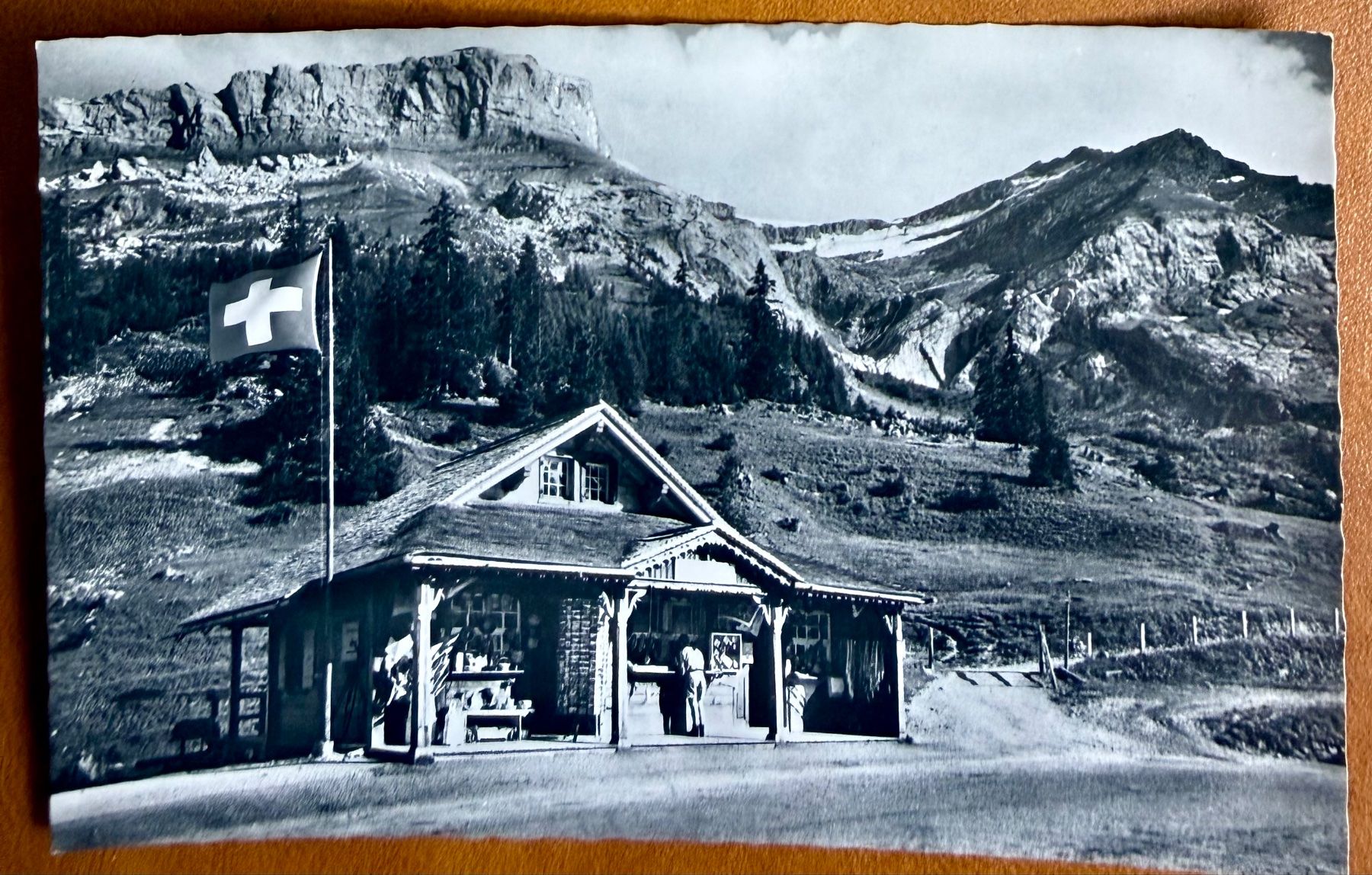Ansichtskarten: Col du Pillon - Kiosque - Carte ancienne – Gebraucht aus Lutry von Ediego