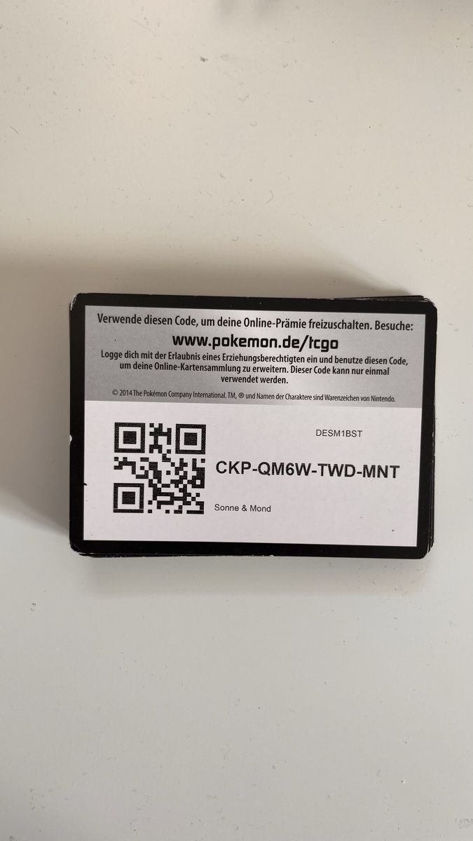 Cartoline: Pokémon TCG Code Karten Stapel guter Zustand – Nuovo (secondo la descrizione) da oftringen venduto da doganbabali