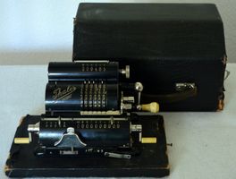 Thales Patent Mechanischer Rechner / Calculatrice mécanique