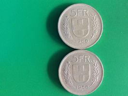 5 francs 2 X 1968