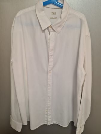 ZARA Hemd, Weiss, Gr. 164, Top Zustand, Sommer Must-have!