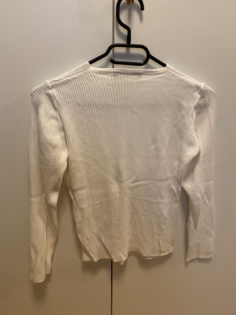 Pulls & Sweat-shirts: Weisser Pullover Nisan M – D'occasion à Dübendorf par GinaGiulia 1
