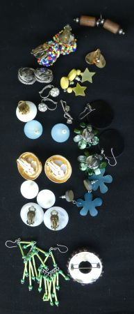 Lot, bunte Ohrringe-Schmuck-Kollektion