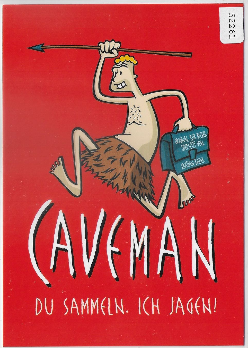 Cartoline postali: ComedyBühne Wisser Wind Zürich - Caveman – Usato da Ettingen venduto da Kartenplanet