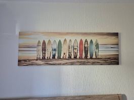 Toile tendue sur cadre 150x50 cm parfait état 