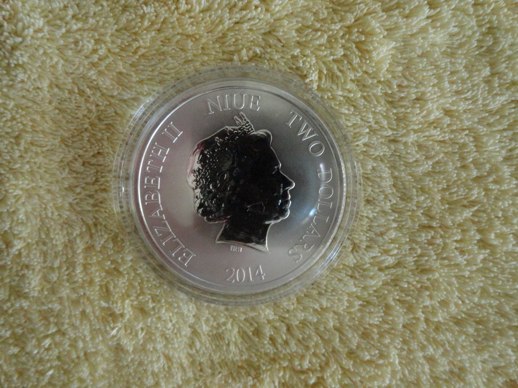 Tutti le monete: 2 Dollars Silbermünze 2014 - Elizabeth II - Schildkröte – Usato da Gerlafingen venduto da Shiva_74