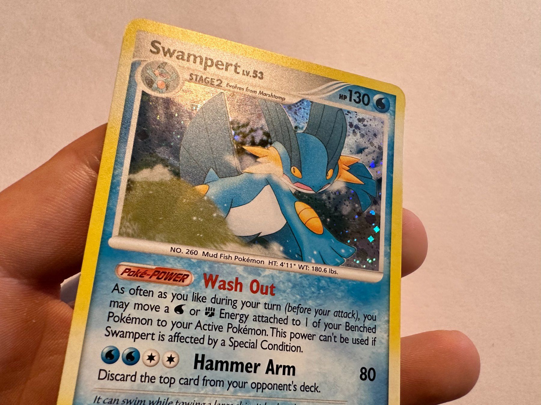 Pokémon Carte collezionabili: Swampert holo D&P Great Encounters EN – Usato da Hagendorn venduto da Pokecollectorch 3