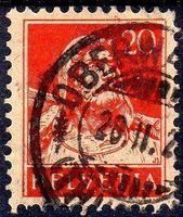 TELLBRUSTBILD 20 RP GESTEMPELT NR 158 - B570