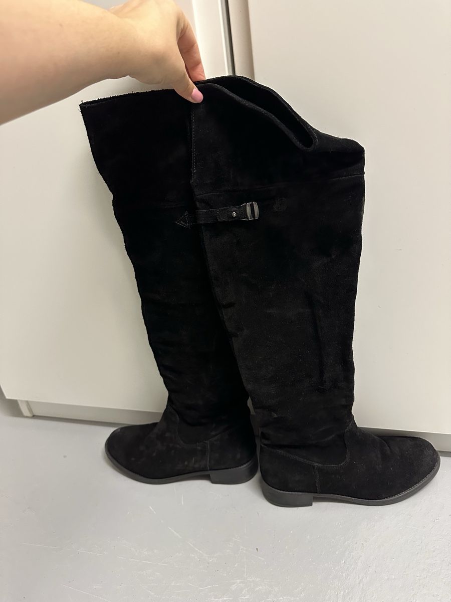 Damenschuhe: Overknee Stiefel Grösse 38 – Gebraucht aus Bülach von duffy_fashion_avenue