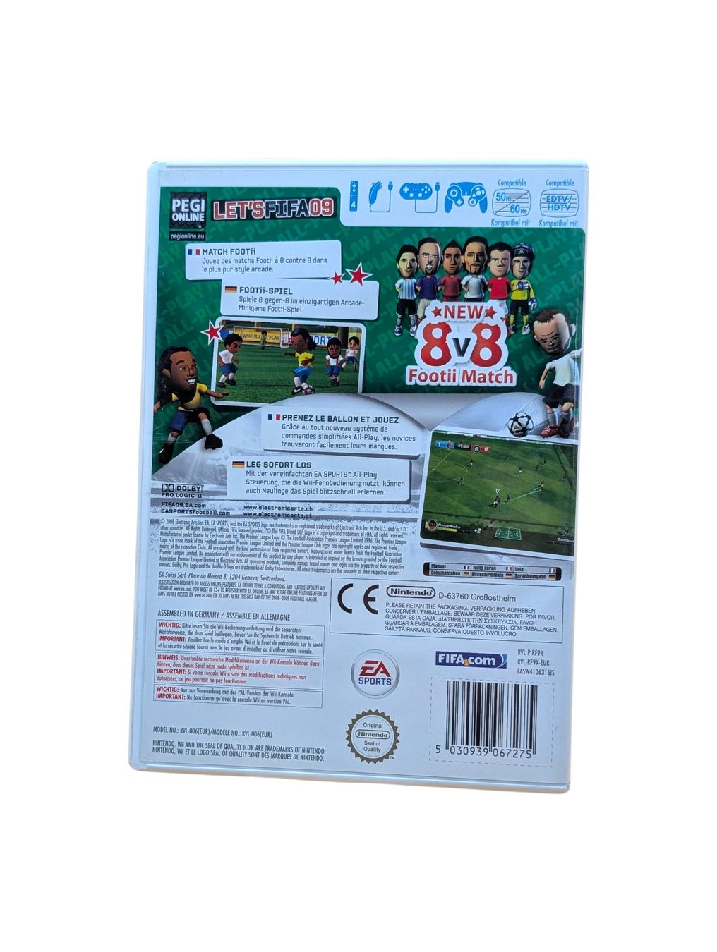 Nintendo Giochi: FIFA 09 All-Play Nintendo Wii – Usato da Domat/Ems venduto da IsseldorsShop 1