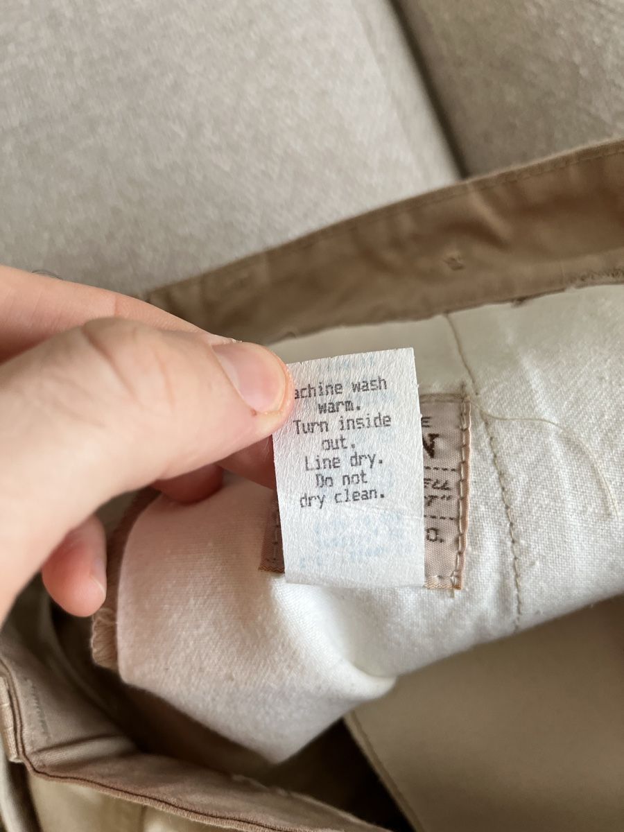 Hosen: Filson Double Front Pants Tan Olive Size 32 Cotton – Gebraucht aus Lausanne von Danash 7