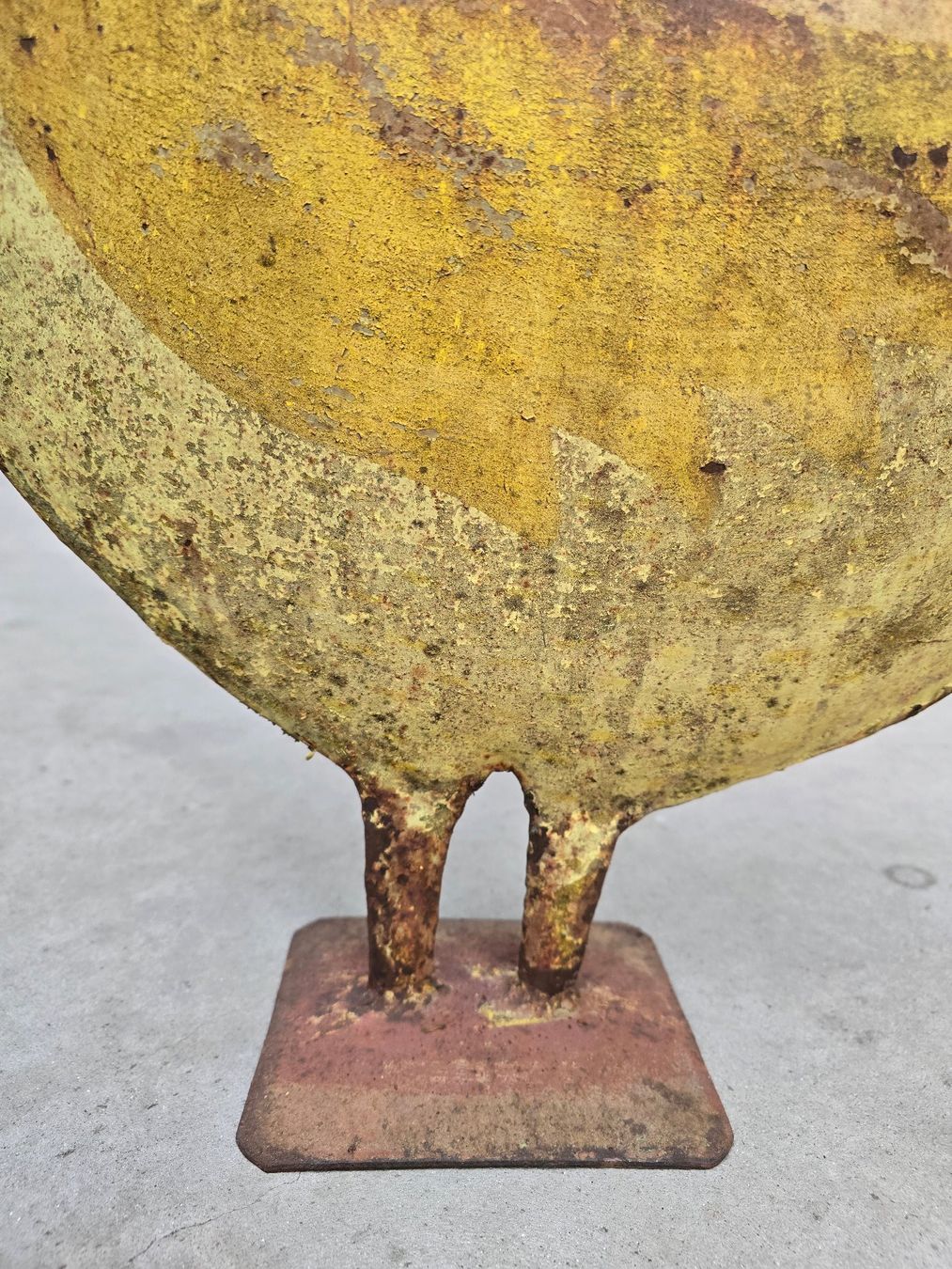 Statuette: Metall: Huhn Gartendekoration Vintage – Usato da Romanshorn venduto da Rachacha 6