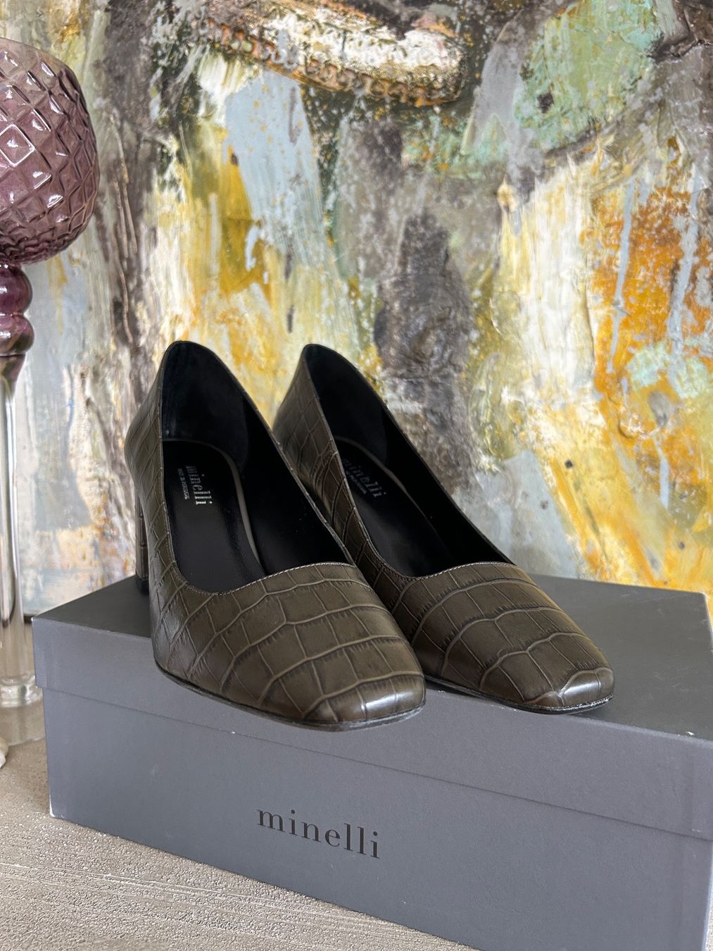Scarpe da donna: Minelli Absatzschuhe Grösse 39 Leder NEU – Nuovo e nell'imballaggio originale da Niederglatt ZH venduto da Julia_4