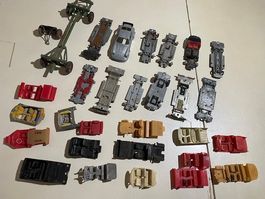 chassis et intérieurs miniatures